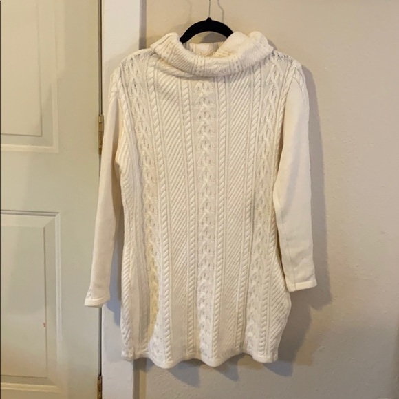 Ivory sweater dress - Picture 1 of 7